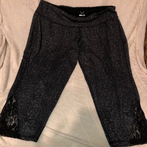 Game Time Athletic Pants 1x lace capris